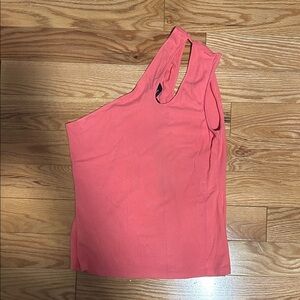 BCBGMaxAzria Coral Asymmetrical Tank Top